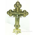 2015 New Style,12 Disciple Religious Rosary Zinc Alloy Standing Crucifix Cross with size32*20cm